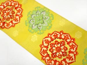 アンティーク　華紋織り出し袋帯（材料）